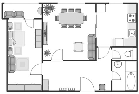 One Nature Home floor plan